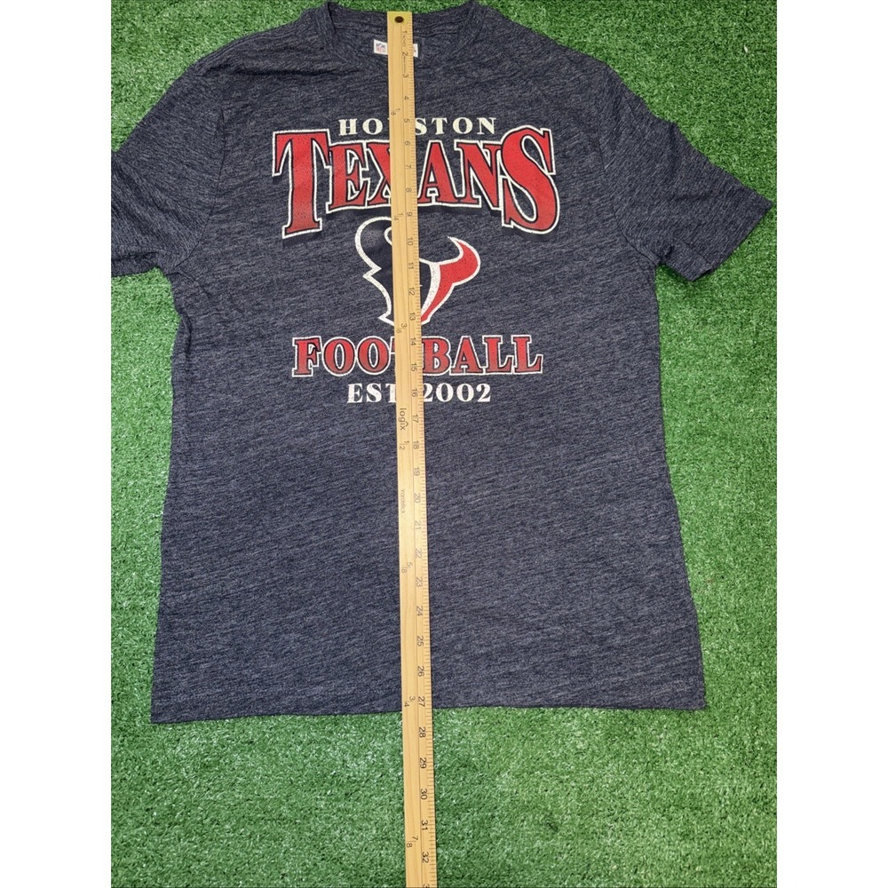 Houston Texans‎ NFL Team Apparel Shirt Medium Blue Established 2002 - Picture 5 of 6